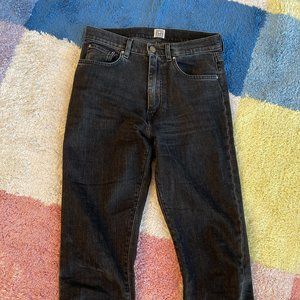 TOTÊME high-rise straight-leg jeans